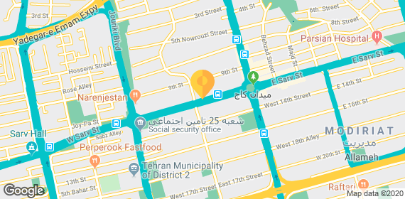 آدرس مطب  آقای دکتر محمدرضا کیانی 