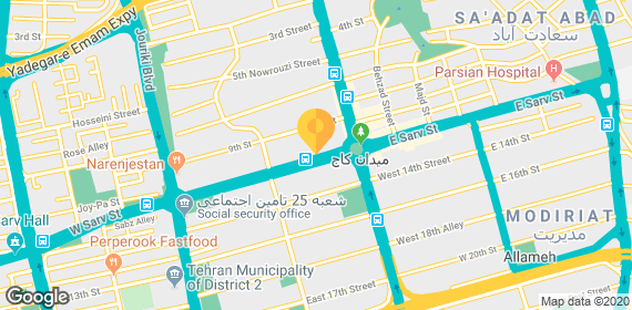 آدرس مطب  آقای دکتر حسین شاهون 