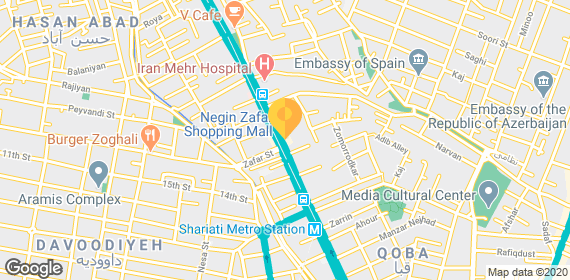 آدرس مطب  آقای دکتر بهرام بدوحی 