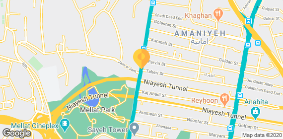 آدرس مطب  آقای دکتر بابک ثابت 