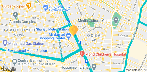 آدرس مطب  آقای فرامرز ذاکری