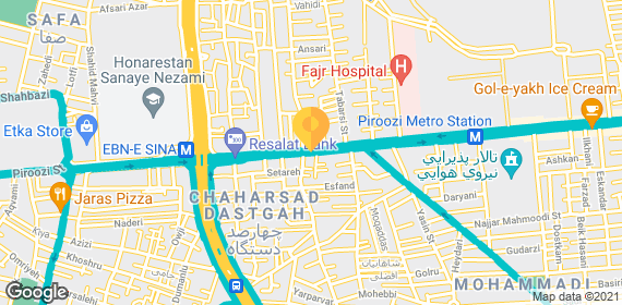 آدرس مطب  خانم دکتر فرشته آرین فر 