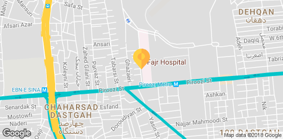 آدرس مطب  آقای دکتر مجید رضوانی 