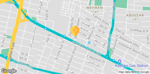 آدرس مطب  آقای دکتر کوروش کوثری 