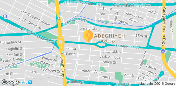 آدرس مطب  خانم دکتر فریده فروغیان 
