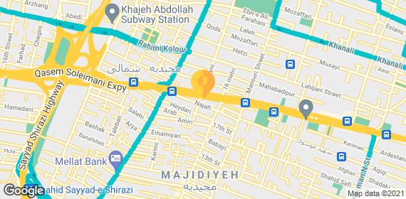 آدرس مطب  آقای دکتر سیدمهدی حسینی کبریا 