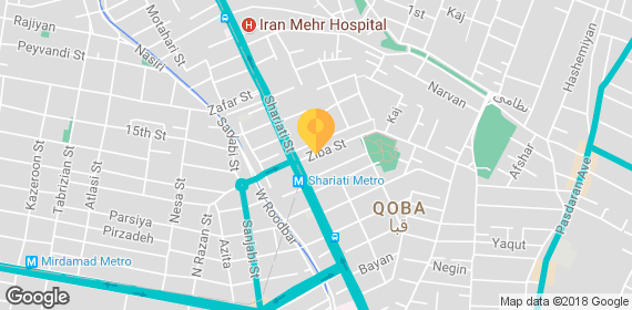 آدرس مطب  آقای دکتر محمدرضا گلابدار 