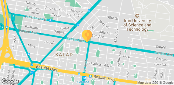 آدرس مطب  آقای دکتر نادر حیدرزاده 