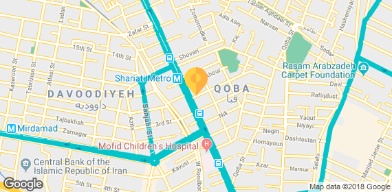آدرس مطب  آقای دکتر مجید رضوانی 
