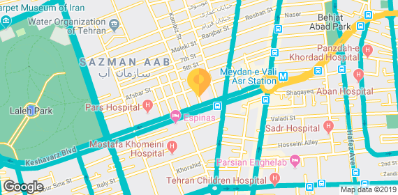آدرس مطب  آقای دکتر کوروش سلیمان نژاد 