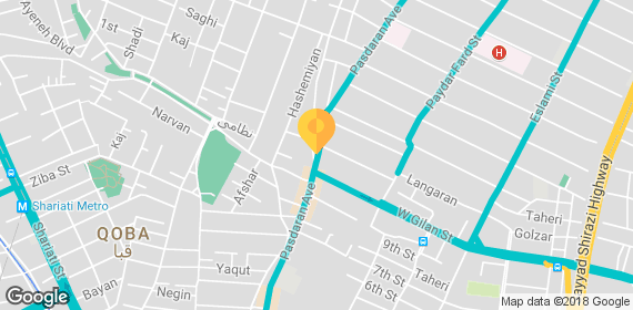 آدرس مطب  آقای دکتر امیرمحسن ضیایی 
