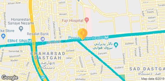 آدرس مطب  خانم دکتر نادره معصومی کاشانی 