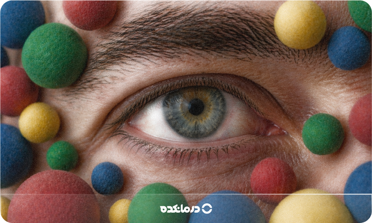 کور رنگی (دالتونیسم) چیست؟ انواع، علائم، درمان + عکس تست
