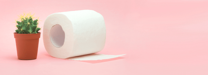از استفاده از کاغذ توالت خشک یا زبر بعد از اجابت مزاج اجتناب کنید.