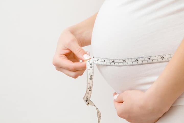 افزایش وزن در هفته بیست و سوم بارداری