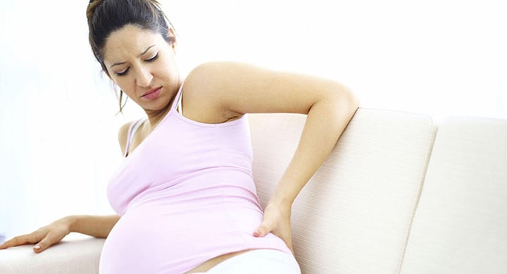 کمردرد در هفته بیست و چهارم بارداری