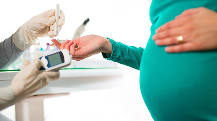احتمال دیابت بارداری از هفته بیست و چهارم بارداری به بعد