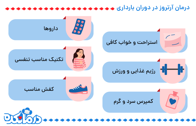 درمان آرتروز در بارداری