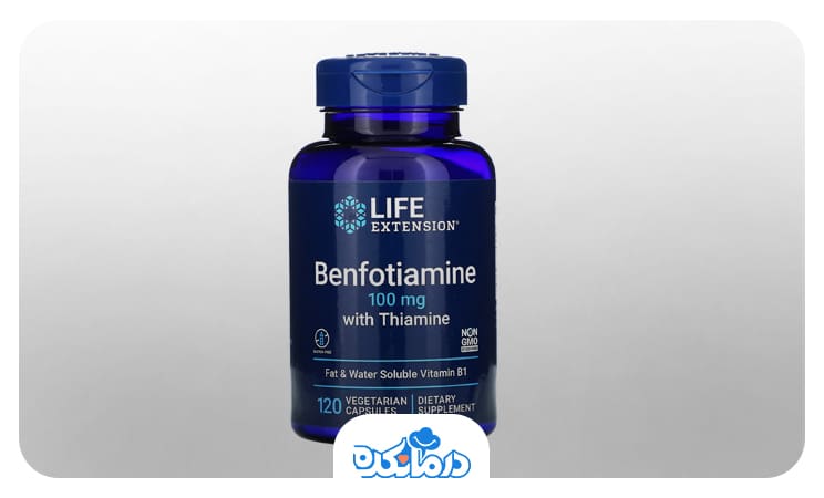 تصویری از قوطی قرص Benfotiamine