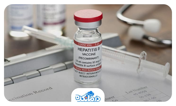 ویال مربوط به واکسن هپاتیت ب