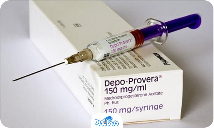 تصویر آمپول ضد بارداری Depo-Provera