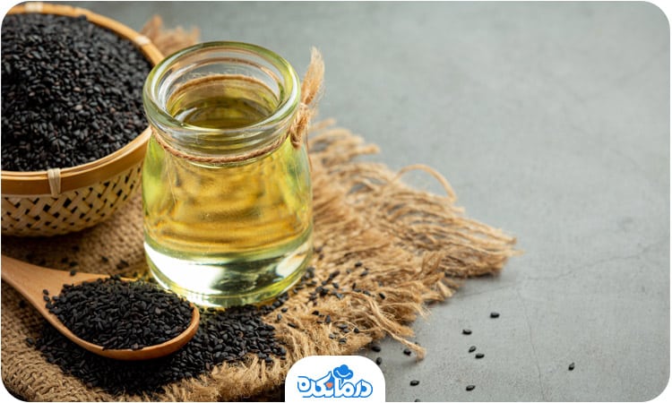 تصویر سیاه دانه و روغن آن