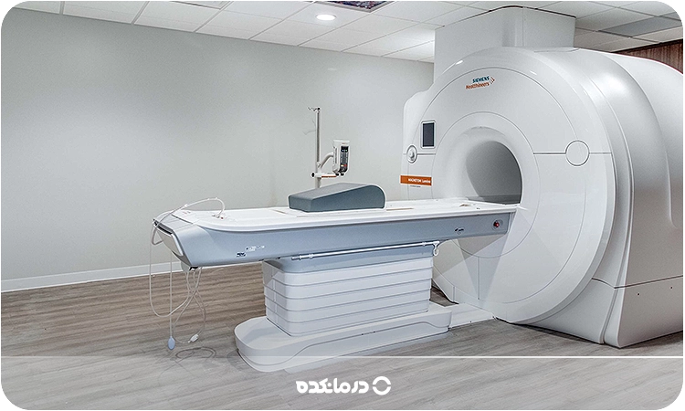 تصویر دستگاه MRI یا سی‌تی‌اسکن