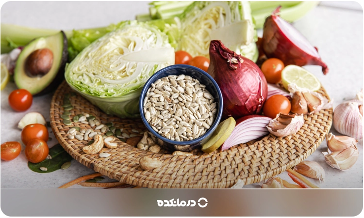 تصویر غذاهای پرفیبر