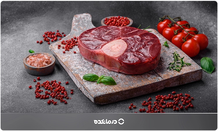 تصویر گوشت قرمز را می بینید