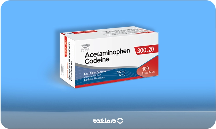 تصویر قرص استامینوفن را می بینید