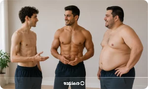 انواع تیپ بدنی آقایان و خانم ها [ورزش، رژیم غذایی + تست]