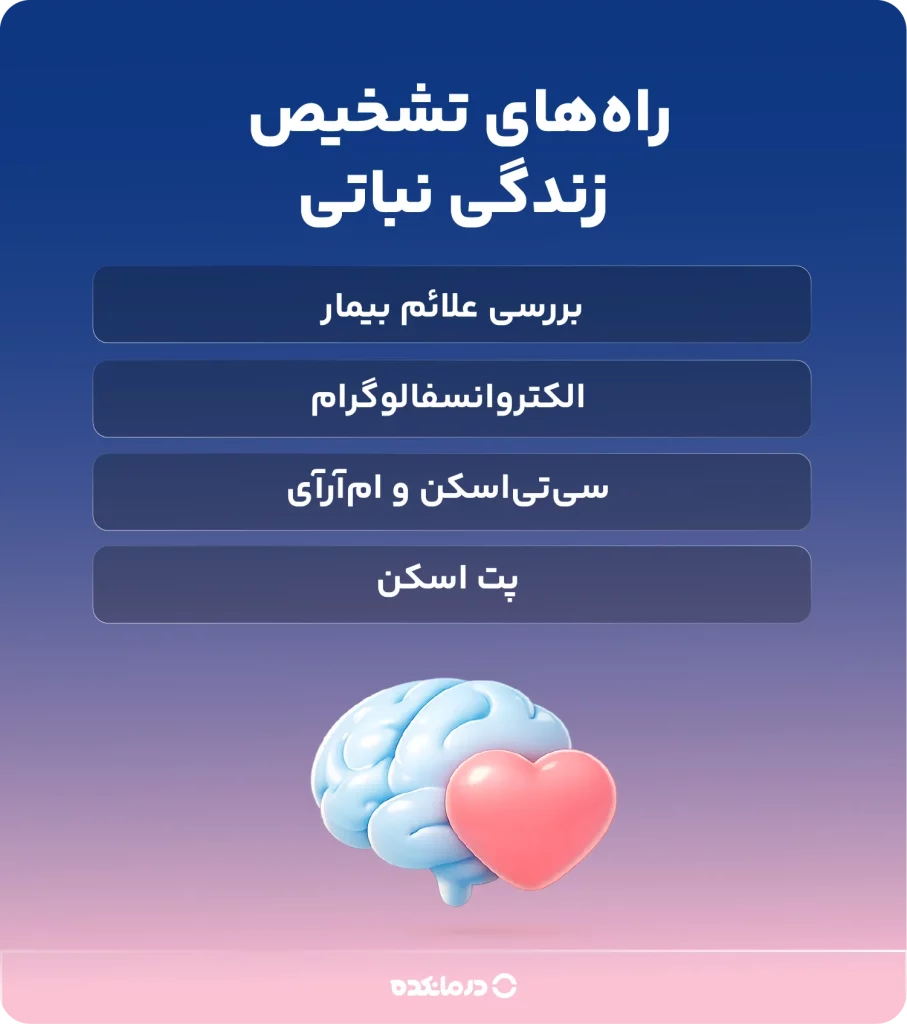 اینفوگرافی «راههای تشخیص زندگی نباتی»