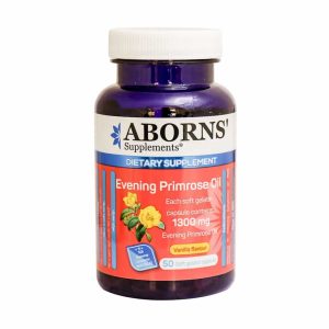Aborns Evening Primrose Oil 1300 mg 50 caps 1