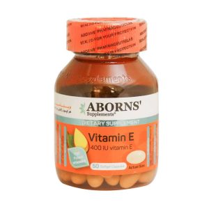 Aborns Vitamin E 400 IU 50 caps