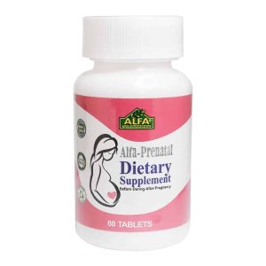 Alfa Vitamins Alfa Prenatal Dietary Supplement 60 Tabs