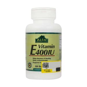Alfa Vitamins Vitamin E 400 IU 1