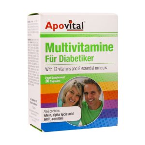 Apovital Multivitamine For Diabetics 30 Caps