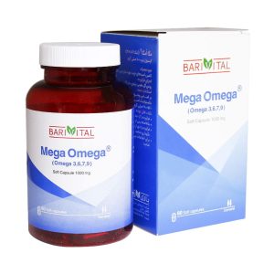 Barivital 3 6 7 9 Mega Omega1000 mg 60 Soft Capsule