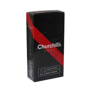 Churchills Classic Natural Lubricant Vanilla Oil Condoms 12 pcs