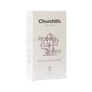 Churchills Ribbed Dotted Do Good Condom 12 Pcs