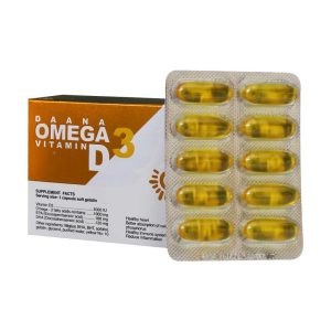 Daana Omega 3 Plus Vitamin D3 30 Softgels