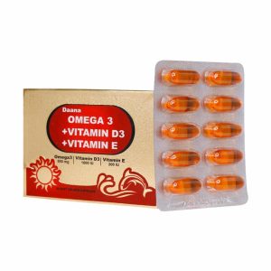 Dana Omega 3 Plus Vitamin D3 And Vitamin E 30 Soft Gel