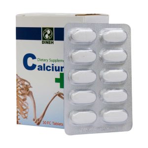 Dineh Calcium And Vitamin D 50 Fc Tablets