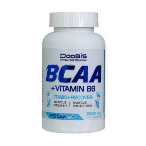 Doobis Nutrition BCAA and Vitamin B6 200 Tablets