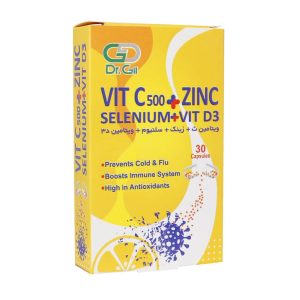 Dr Gil Vit C 500 Zinc Selenium And Vitamin D3 30 Capsules