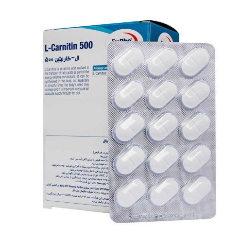 Eurho Vital L Carnitin 500mg Tablets 3