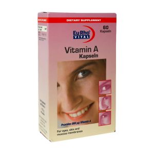 Eurho Vital Vitamin A 60 Caps 1