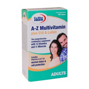 Eurhovital AZ Multivitamin Plus Q10 And Lutein 60 Tablet