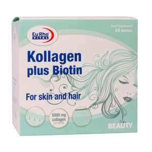 Eurhovital Kollagen Plus Biotin 14 Sachets