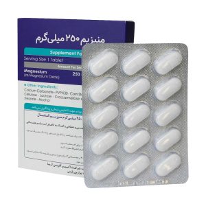 Exir Afarin Arya Magnesium 250 mg 30 Tablets